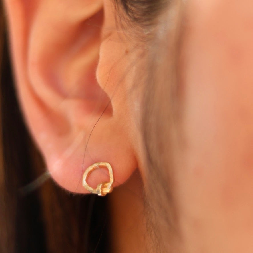 Circle Knot Earrings