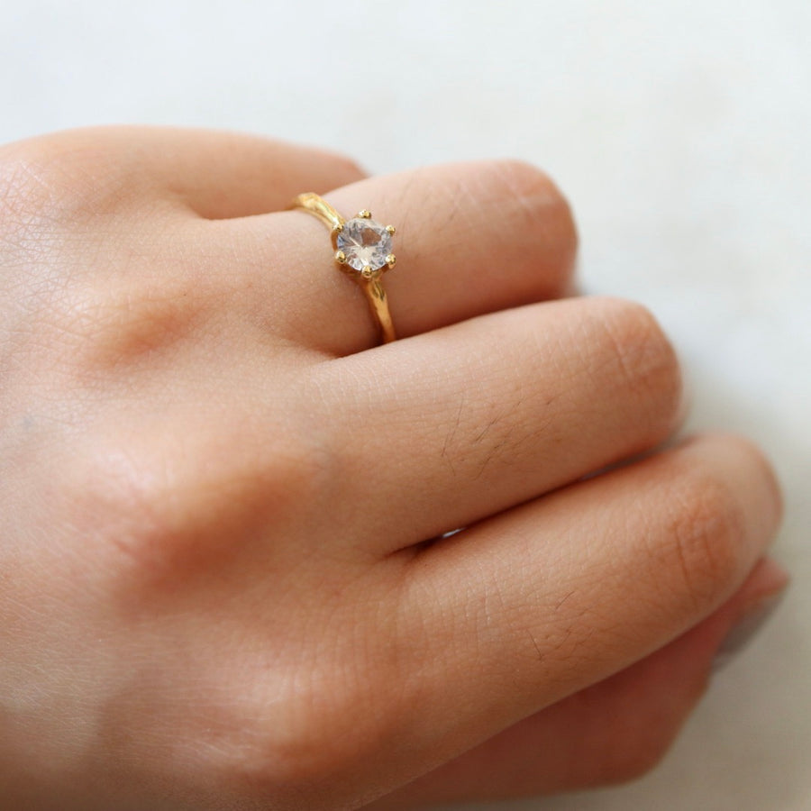 Half Carat Haku Diamond Solitary Ring