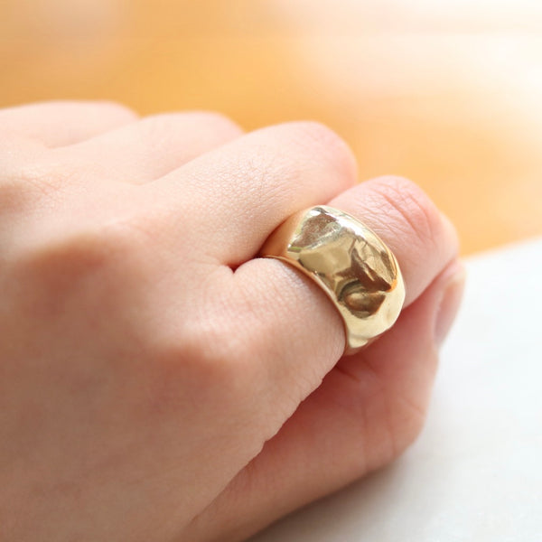 Wide Cuban Chain Ring – Written by Forest