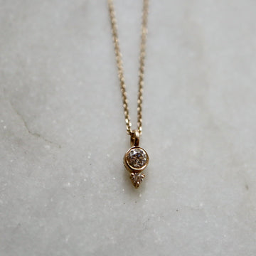 Futatsu Two Diamond Necklace