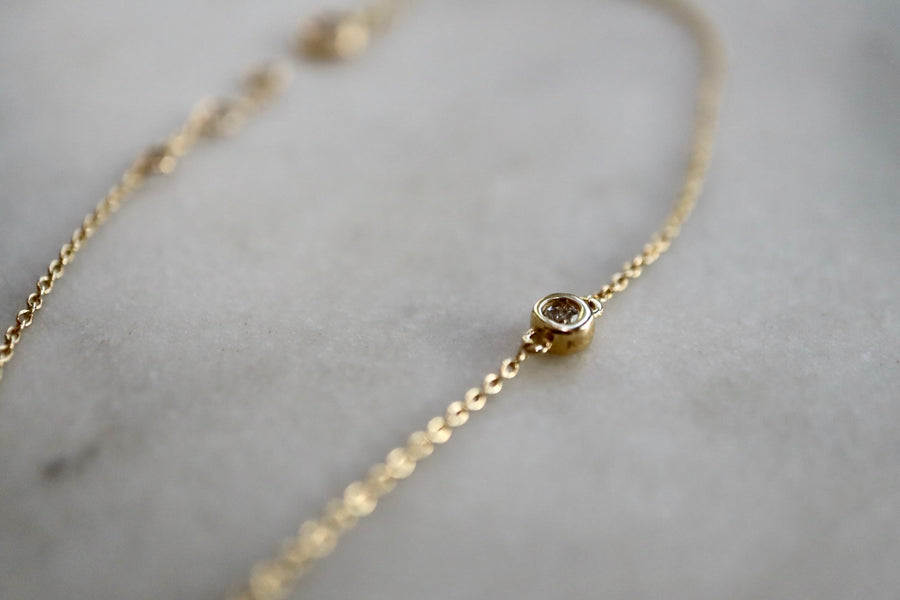 Solitary Diamond Bracelet