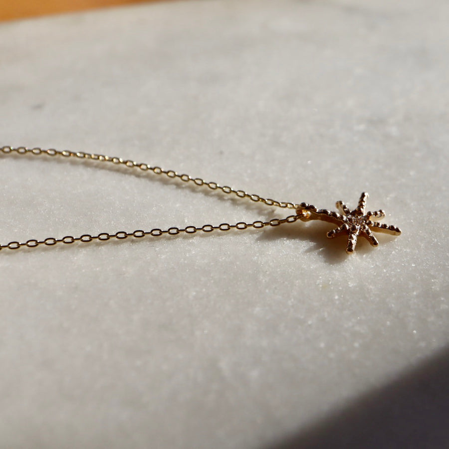 Twinkle Diamond Star Necklace
