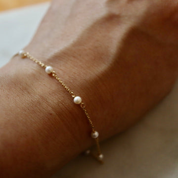 Pearl Station Bracelet