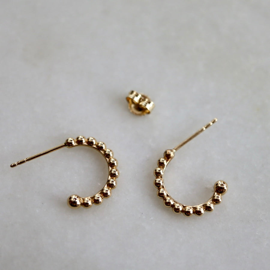 Dot Hoop Earrings