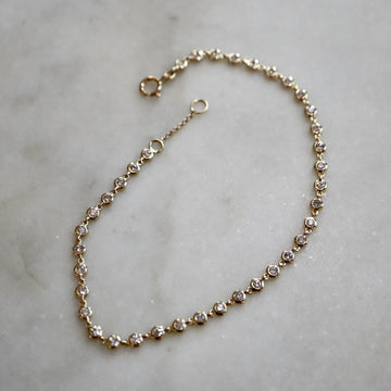 Eternity Diamond Link Bracelet
