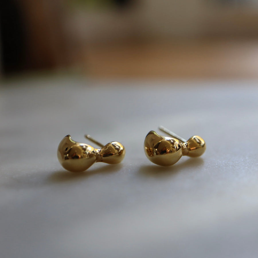 Charmelle Bronze Stud Earrings