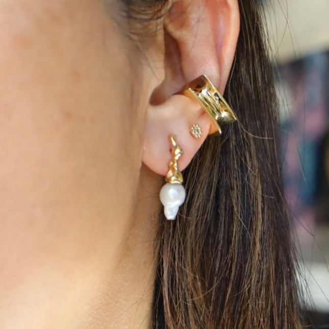 Square GLAÇON Ear Cuff