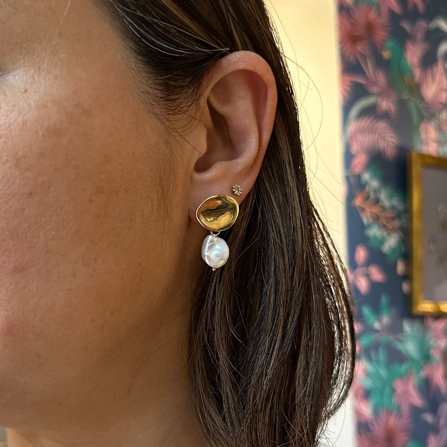 Pearl Sina Drops Earrings