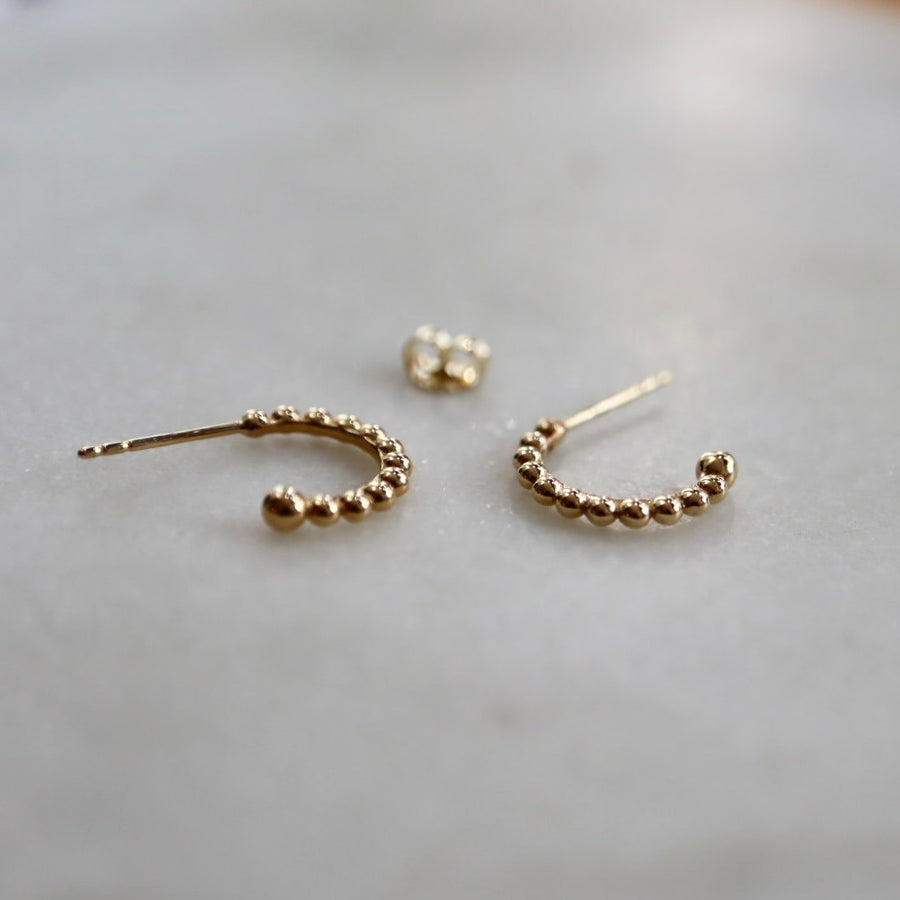 Dot Hoop Earrings