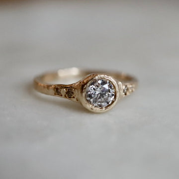 Kazan Salt and Pepper Diamond Ring