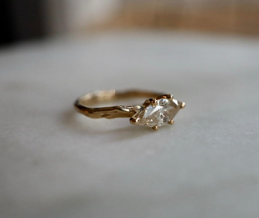 East West Marquise Diamond Ring
