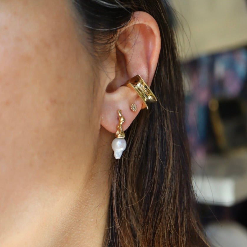 Sprig Pearl Earrings