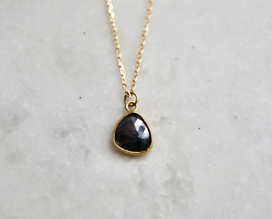 Salt and Pepper Diamond Necklace