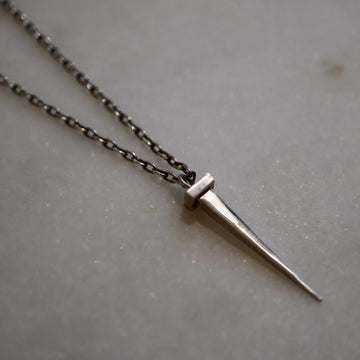 Silver Nail Necklace