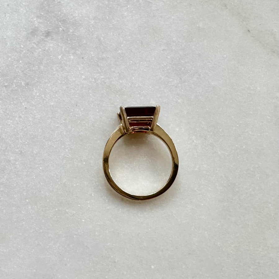 Bordeaux Garnet Ring