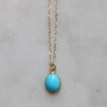 Sky Blue Turquoise Necklace