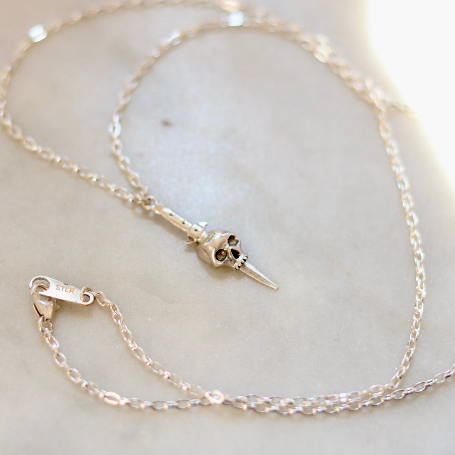 Skull Dagger Necklace