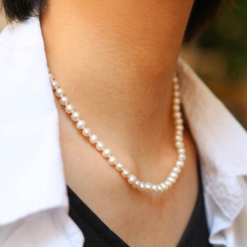 Freshwater Pearl Strand Necklace