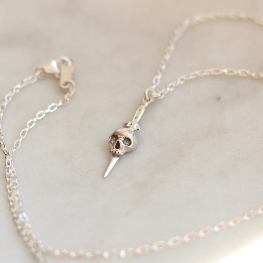 Skull Dagger Necklace