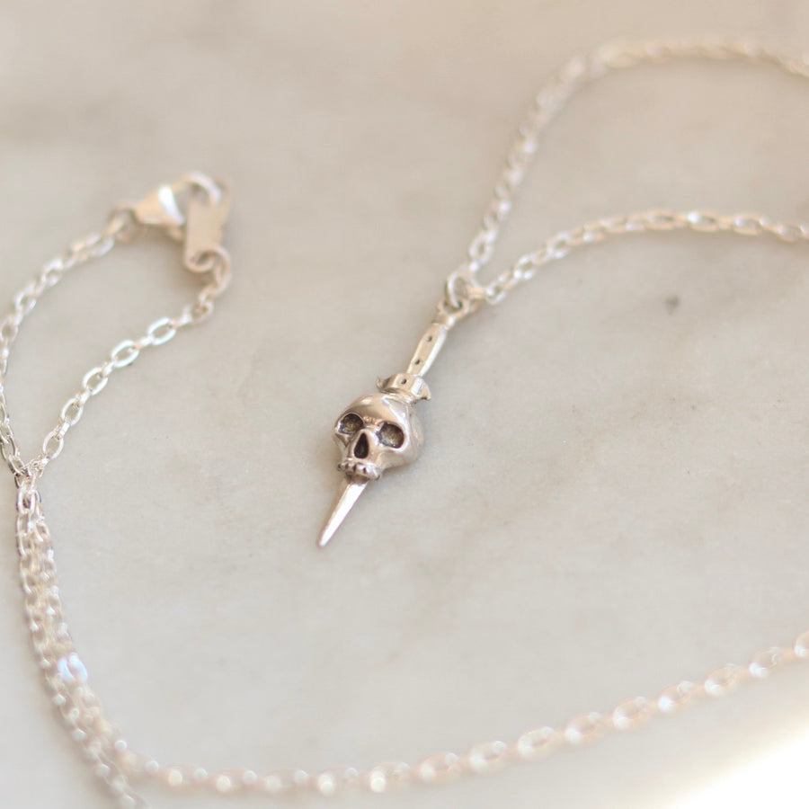 Skull Dagger Necklace