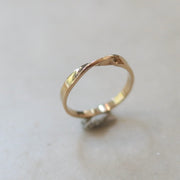 2.4mm Narrow Twisted Ring