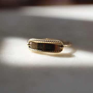 Rectangle Signet Ring