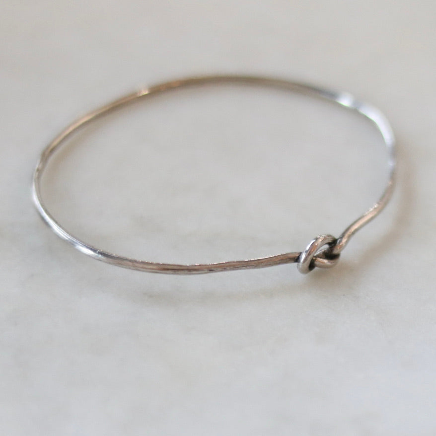 Knot Bangle Bracelet