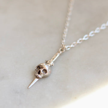 Skull Dagger Necklace