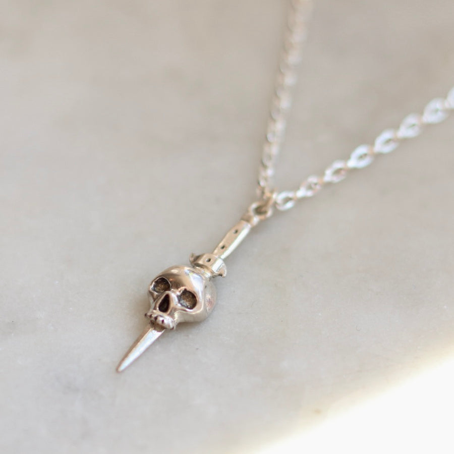 Skull Dagger Necklace