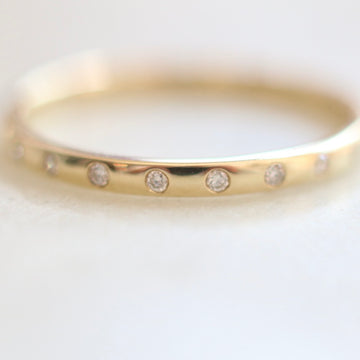 Diamond Dot Ring