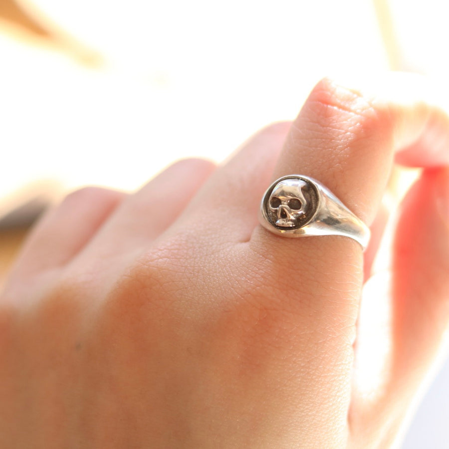 Skull Signet Ring