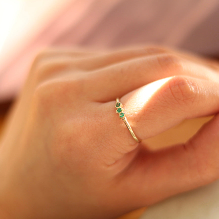 Trio the Emerald Ring