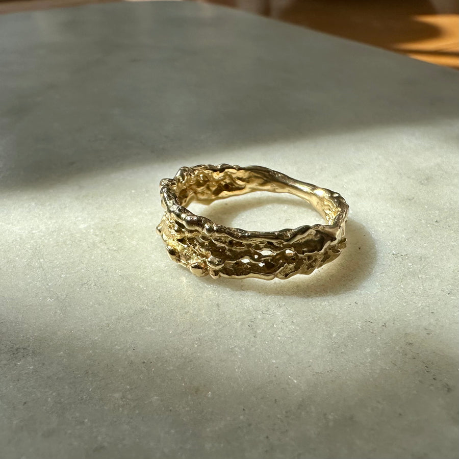 Gold Flow Ring