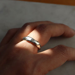 Wide Contour Ring 5 mm