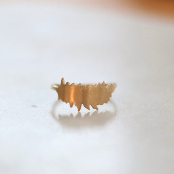 Gold Leaf Ring