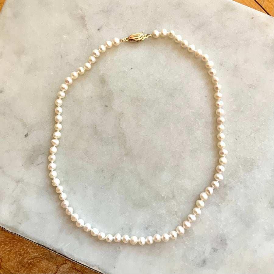 Freshwater Pearl Strand Necklace