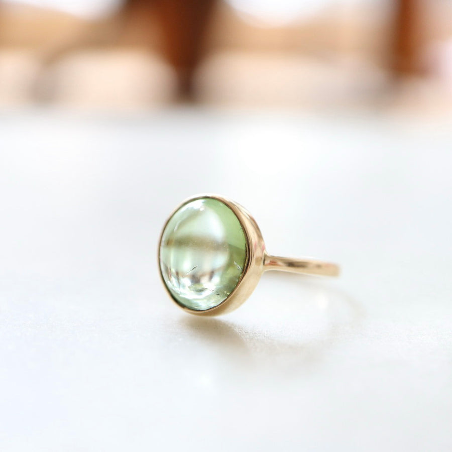 Green Tourmaline Ring