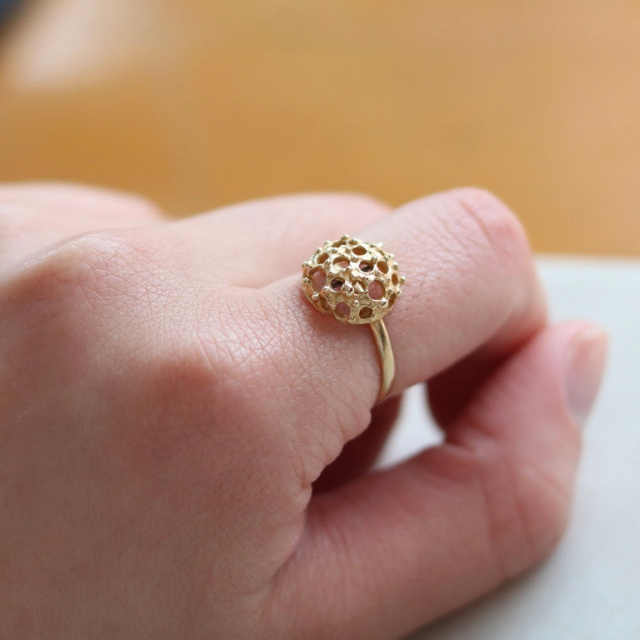 Hemisphere Lacy Ring
