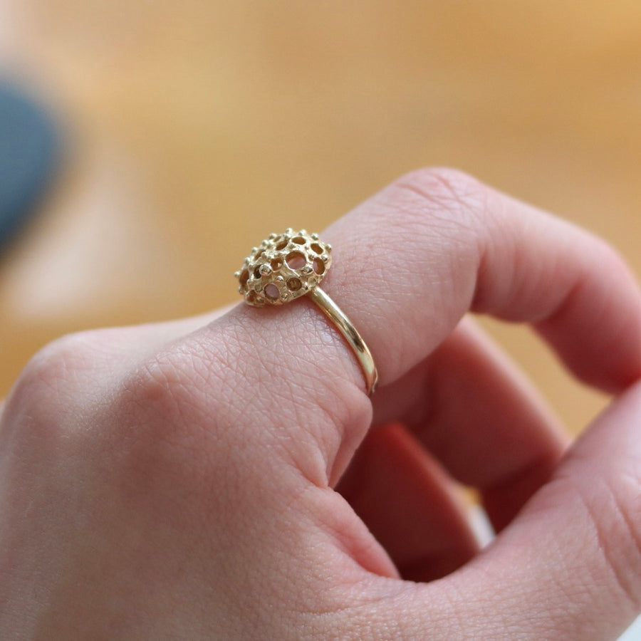 Hemisphere Lacy Ring