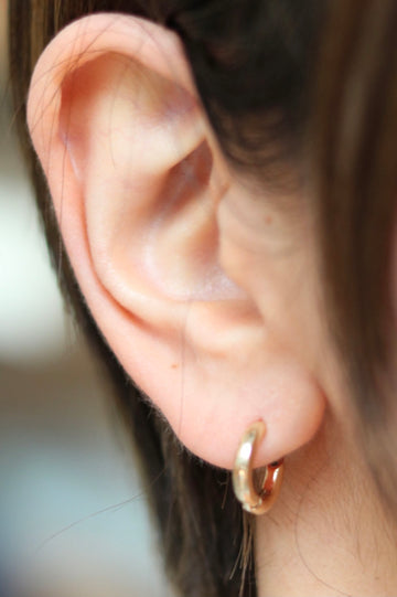 1/2 inch Hoop Earrings