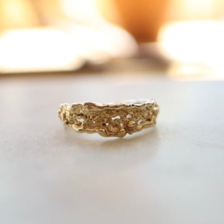 Gold Flow Ring