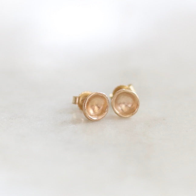 Cup of Gold Earrings