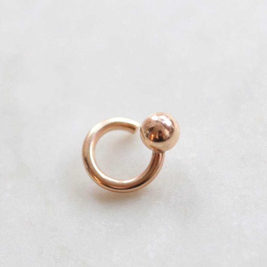 Single Dot Ear Cuff