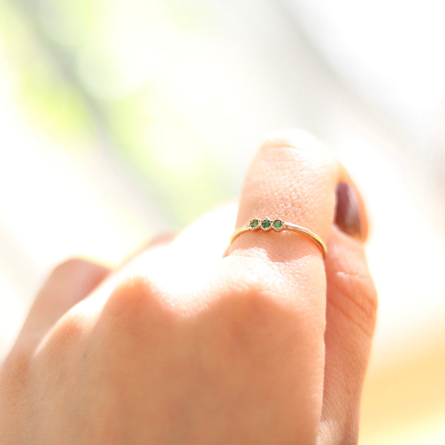 Trio the Emerald Ring