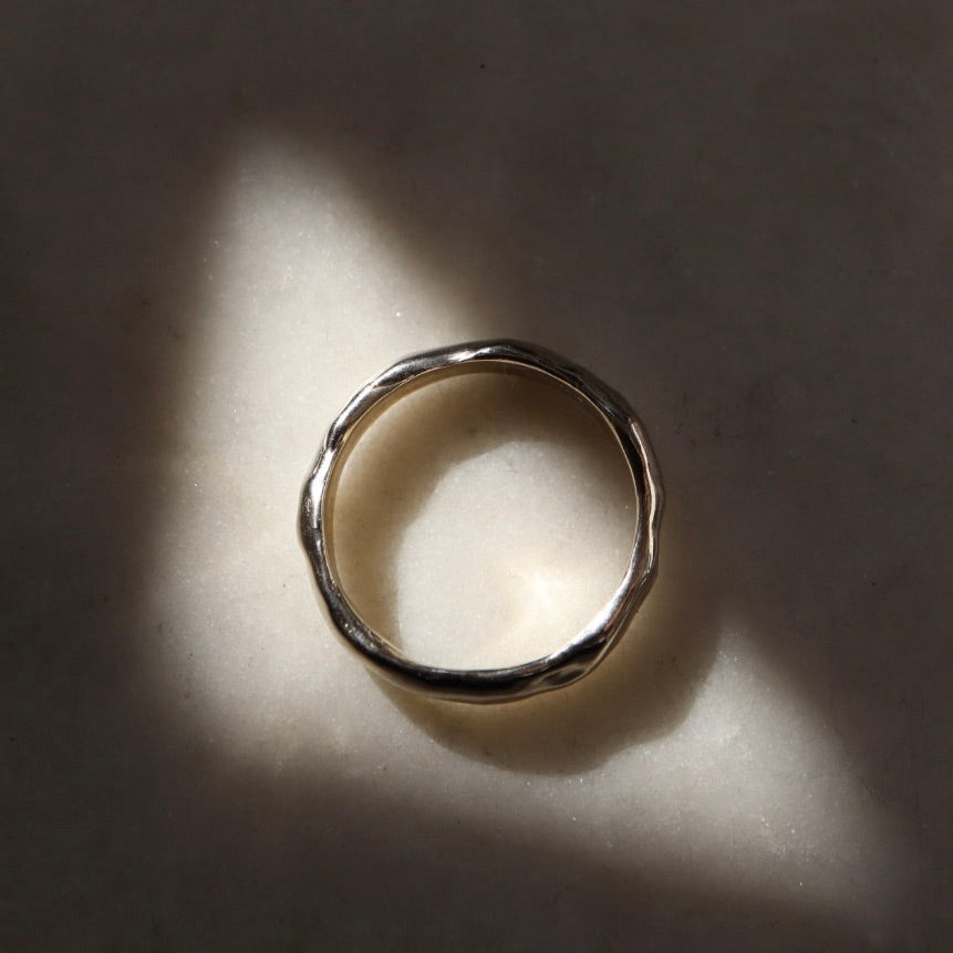 Wide Contour Ring 5 mm