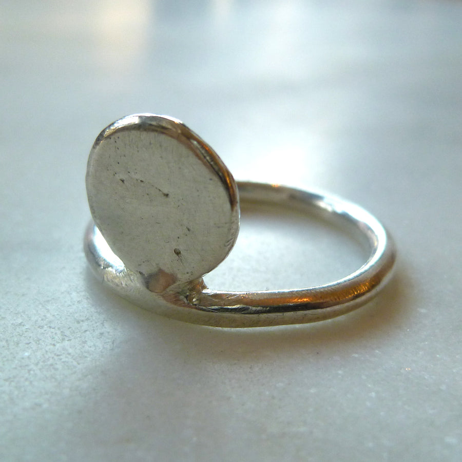 Silver Flap Ring