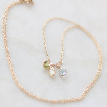 Pastel Gem Necklace