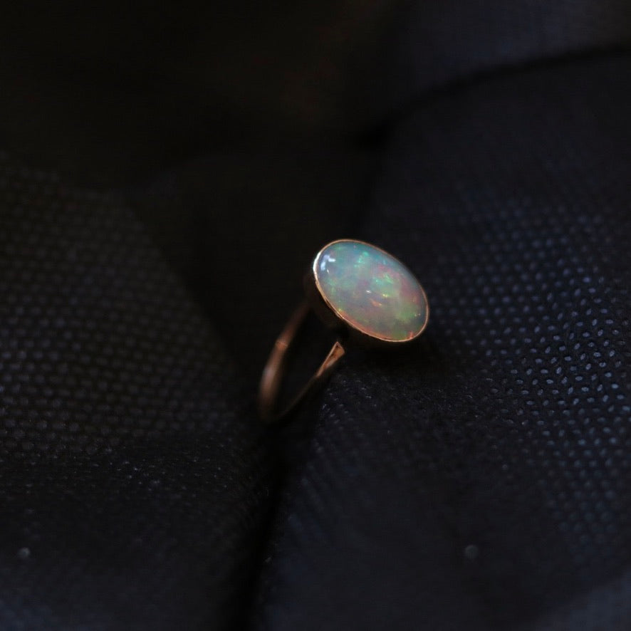 Watercolor Opal Ring