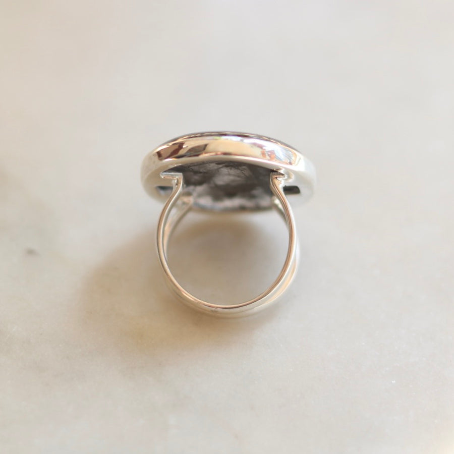 Oval Quartz Ring