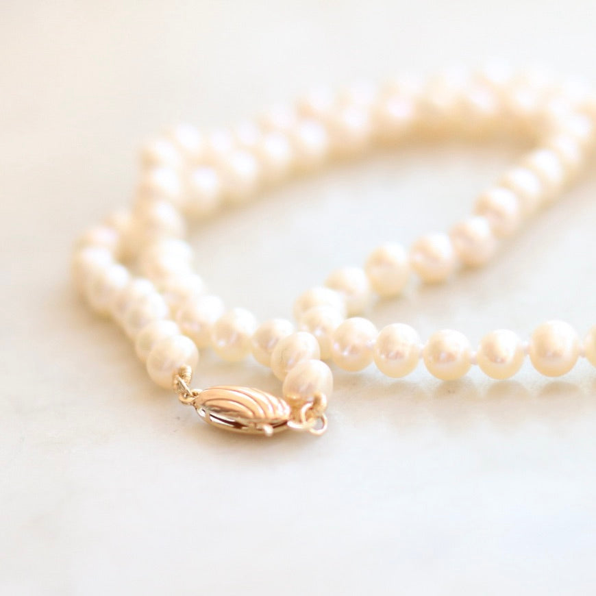 Freshwater Pearl Strand Necklace